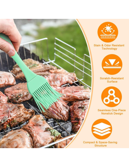 Conjunto de 14 Piezas Jeringa para Pavo Boao 28 cm Silicona