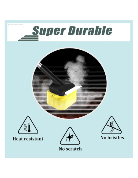 Juego de Cepillos de Limpieza para Parrilla Ouditon 36.83 cm