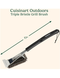 Cepillo de Parrilla Cuisinart con Raspador 43 cm Acero Inoxidable 2