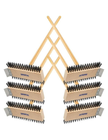 Cepillo y Raspador para Parrilla SPARTA 4002600 76.2 cm