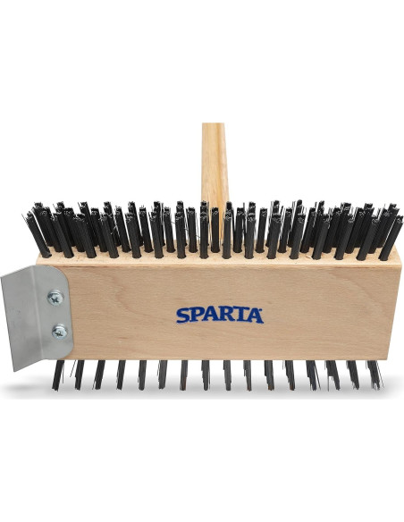 Cepillo y Raspador para Parrilla SPARTA 4002600 76.2 cm