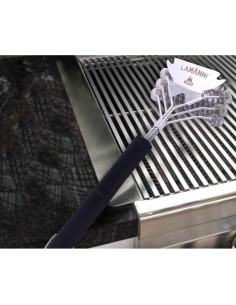 Limpiador de Parrilla 46 cm Genérico con Raspador de Acero Inoxidable 2