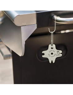 Raspador de Parrilla Sin Cerda Sage Owl - Acero Inoxidable 2