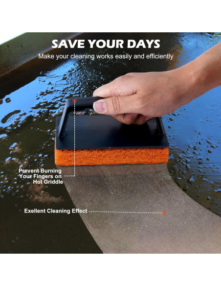 Kit de Limpieza de Plancha Hhome 16 Piezas con Almohadillas