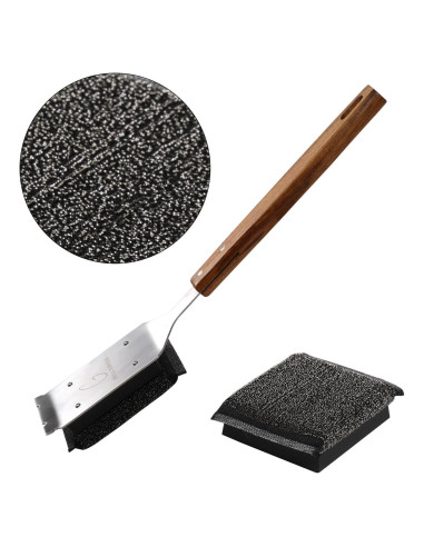 Cepillo de Vapor GRILL EXPRESS con Cabezal Reemplazable 41.4 cm