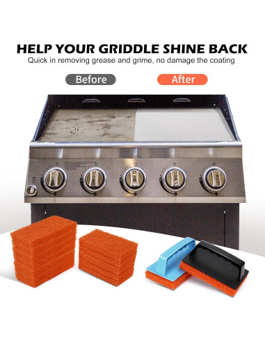 Kit de Limpieza de Plancha Hhome 16 Piezas con Almohadillas