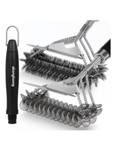 Cepillo Limpiador 2 en 1 Ekongloong con Raspador y Mango Ergonómico