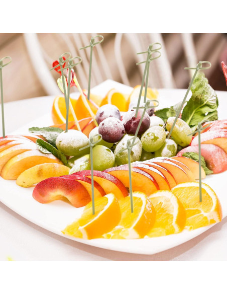 Palillos de Bambú Nuogo 1000 Pcs 10.5 cm para Cócteles