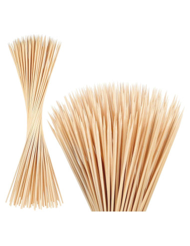 150 Palitos de Bambú para Asar Malvaviscos WSICSE 76 cm