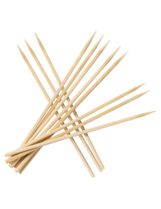 Palitos de Bambú Naturales DaTpuik 6 Pulgadas 100 Pcs