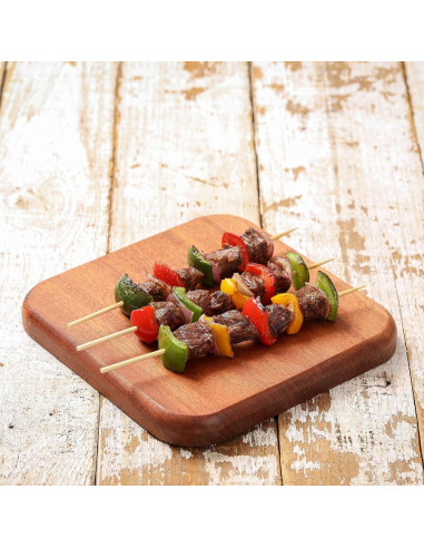200 Pinchos de Bambú 30.48 cm NadaKin para Aperitivos y Parrilla