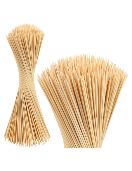 150 Palos de Bambú para Asar Malvaviscos 76.2 cm WINDESK