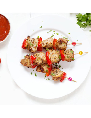 Palillos de Cóctel de Bambú Ecológicos - 100 Unidades