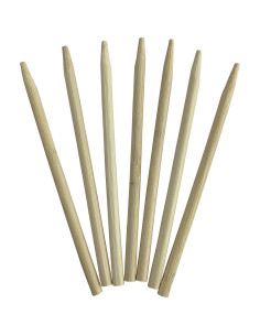 Palitos de Madera de Bambú KingSeal para Manzanas de Caramelo 100 Unidades 2
