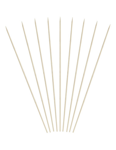 Pinchos de Bambú Natural KingSeal 30 cm - 400 Unidades