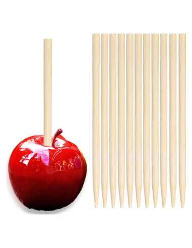 Paquete de 1000 Palitos de Bambú para Caramelo 14cm 6mm