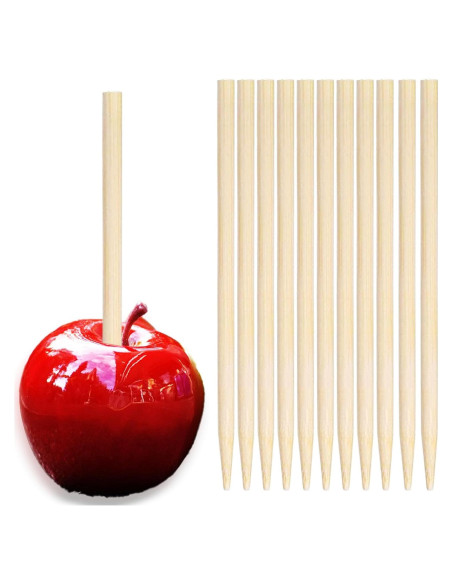 Paquete de 1000 Palitos de Bambú para Caramelo 14cm 6mm