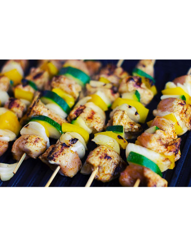 Pinchos de Bambú Natural KingSeal 30 cm - 400 Unidades