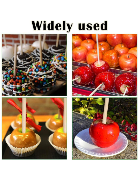 Paquete de 1000 Palitos de Bambú para Caramelo 14cm 6mm