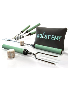 Palitos de Asar Malvaviscos Jolly Green 5 Piezas Telescópicos