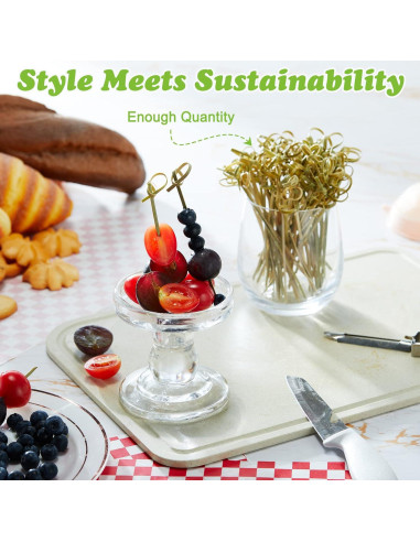 1000 Palillos de Bambú para Cócteles 11.94 cm Potchen