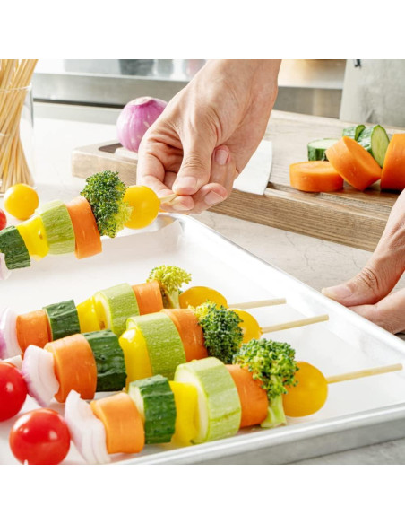 Palitos de Asar de Bambú Restaurantware 20.32 cm 100 Unidades