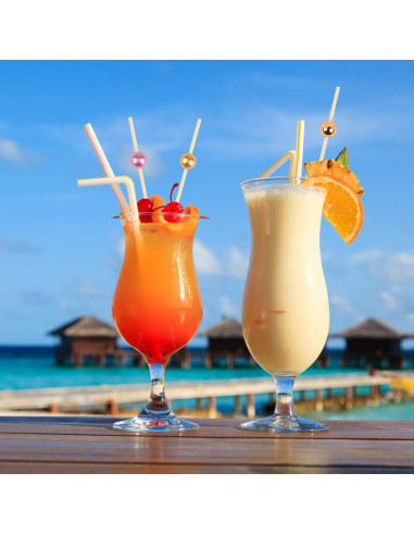 Palillos de cóctel de bambú 100 unidades 11.9 cm decorativos