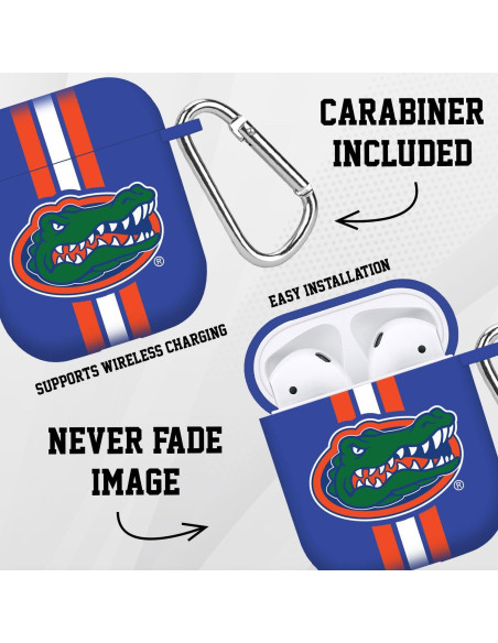 Funda Silicona Florida Gators para Apple AirPods Gen 1 y 2