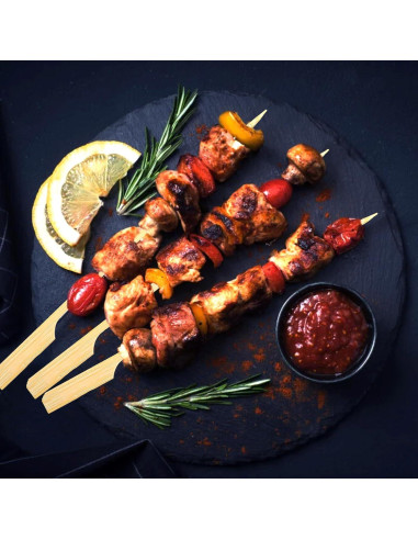 200 Palillos de Bambú Ecológicos 17.78 cm Ipercox para Cócteles