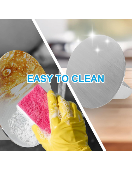 Prensa para Hamburguesas SafBbcue 15.7 cm Acero Inoxidable Antideslizante