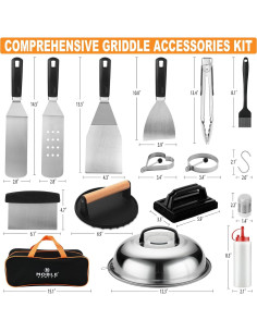 Kit de Accesorios para Plancha 27 Piezas N NOBLE FAMILY 2