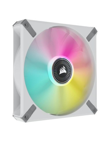 Ventilador RGB CORSAIR ML140 Elite 140mm 2 Piezas Blanco