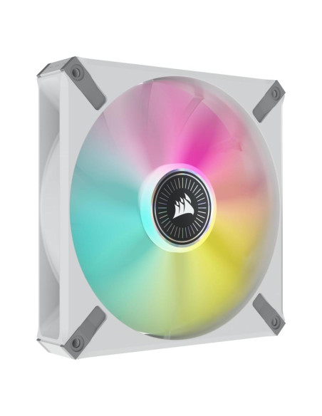 Ventilador RGB CORSAIR ML140 Elite 140mm 2 Piezas Blanco