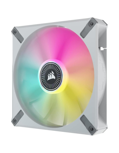 Ventilador RGB CORSAIR ML140 Elite 140mm 2 Piezas Blanco