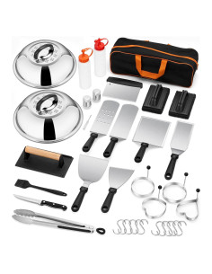 Kit de Accesorios para Parrilla Leonyo 35 Piezas Profesional