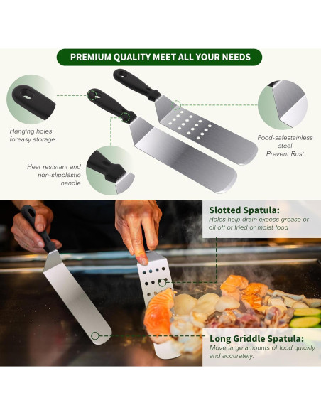 Kit de Accesorios para Plancha Furnhome 134 Piezas con Prensa