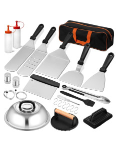 Kit de Accesorios para Parrilla Leonyo 25 Piezas Profesional
