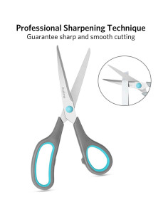 Juego de Tijeras Asdirne 4 Piezas Acero Inoxidable 13.7-24.4 cm 2