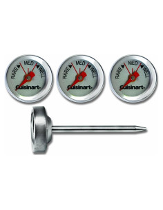 Termómetros de Carne Cuisinart CSG-603 - Juego de 4 Acero Inoxidable