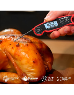 Termómetro de Carne Digital THERMOBECK DT-123 Impermeable 2