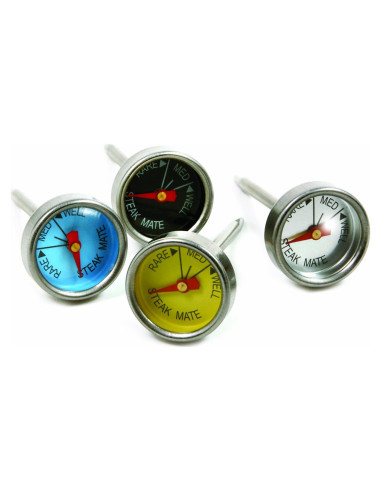 Set de 4 Termómetros de Carne Mini Norpro - Acero Inoxidable