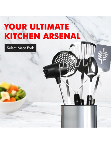 Tenedor de Cocina Chef Craft Select 33 cm Acero Inoxidable