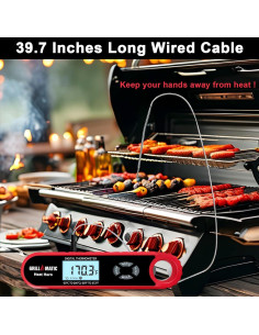 Termómetro Digital Heat Hero para Carne - Lectura Instantánea 2