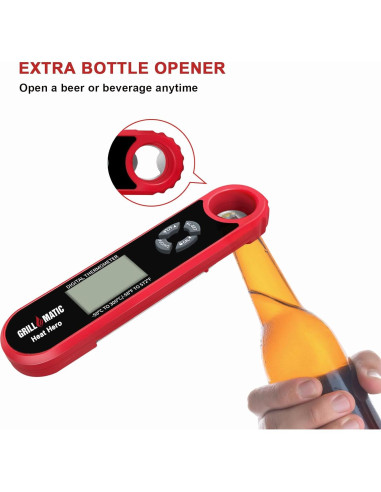 Termómetro Digital Heat Hero para Carne - Lectura Instantánea