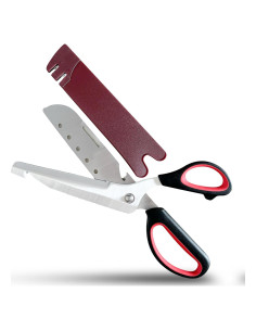 Tijeras de cocina multiusos Genérica SJ180 con afilador