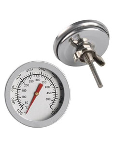 Termómetro de Barbacoa YOTOM 2 Piezas Acero Inoxidable 50-500C