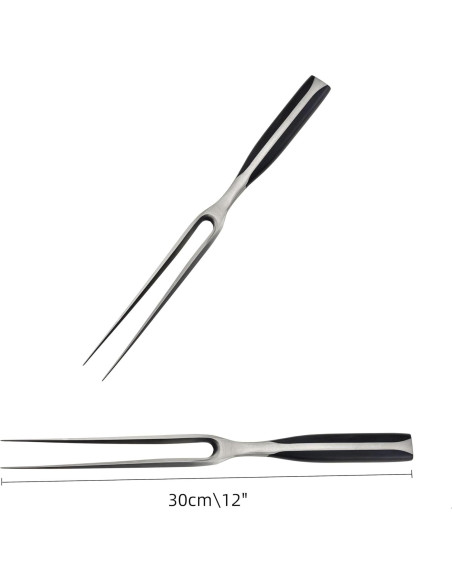 Tenedor de Carving AMBOJIE Acero Inoxidable 30.48cm 2PCS