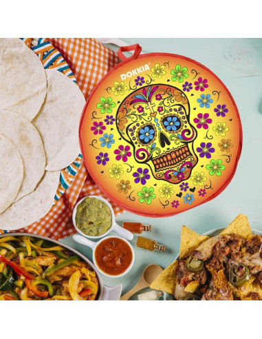 Calentador de Tortillas LEONAL 30.48 cm Aislado Microondas Calavera
