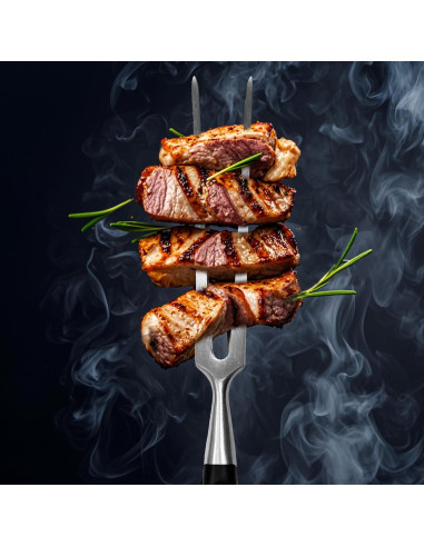 Tenedor de Carving BOHK Acero Inoxidable 29.5 cm Mango POM