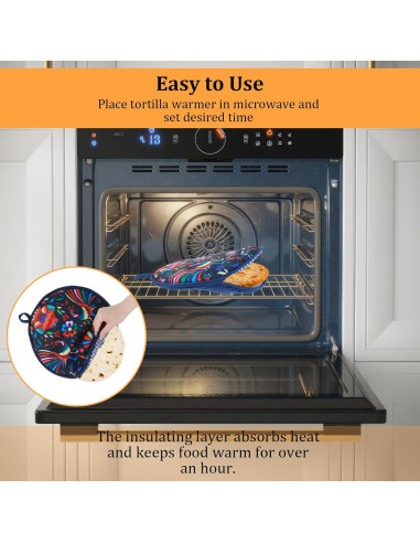Calentador de Tortillas Classicseali 29 cm Aislado Doble Cara